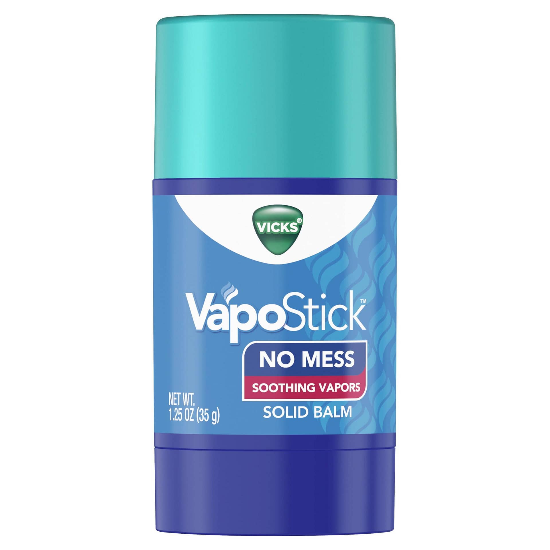 Vicks Vapo Stick, Invisible Solid Balm, Soothing Vicks Vapors For Sinus 